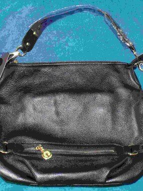 Realer Black Handbag NWT